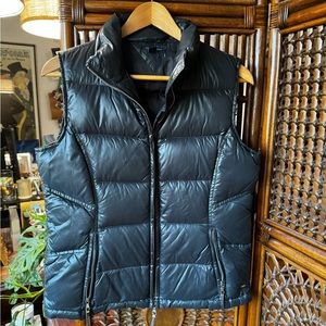 TOMMY HILFIGER BLACK PUFFER VEST